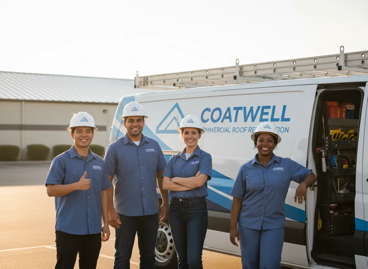 Commercial roof coating company in Tilghman, MD